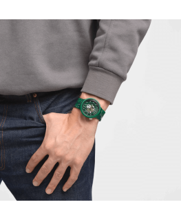 Reloj Swatch Camoflower Green SB05G104