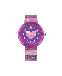 Reloj Flik Flak Stripy Glitter FPNP127