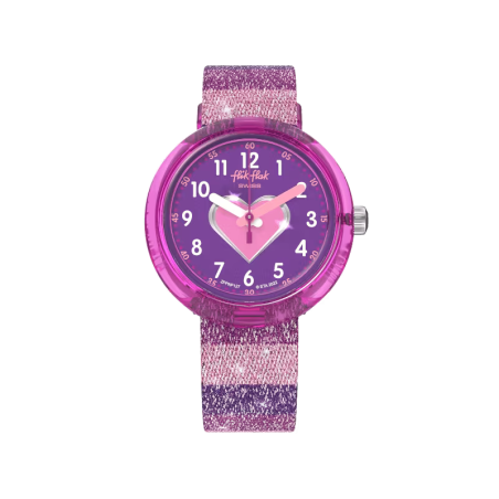 Reloj Flik Flak Stripy Glitter FPNP127