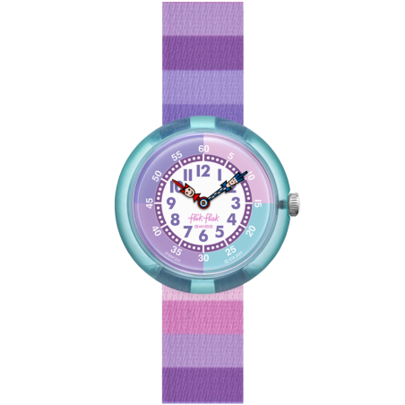 Reloj Flik Flak Stripy Purple FBNP225