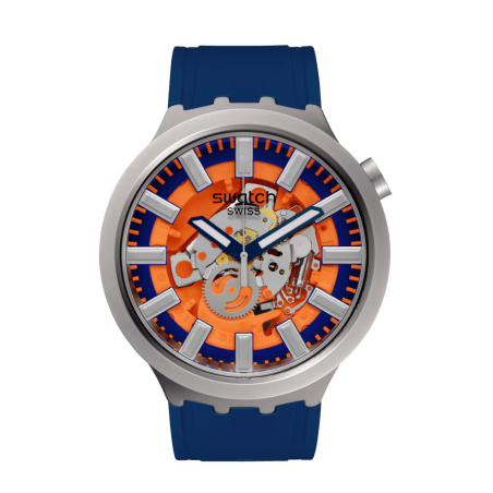 Reloj Swatch Orange In The Works SB07S114