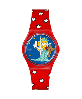 Reloj Swatch Little Lady Liberty SO28Z120