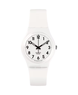 Reloj Swatch Just White Soft SO28W107-S14