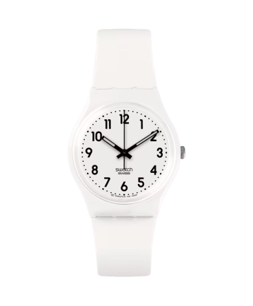 Reloj Swatch Just White Soft SO28W107-S14