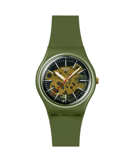 Reloj Swatch Thru The Greenery SO28G110