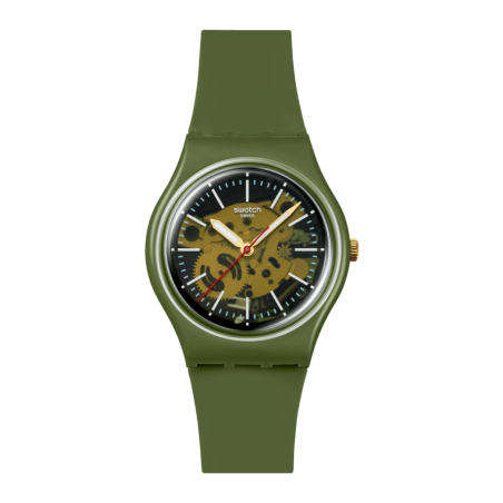 Reloj Swatch Thru The Greenery SO28G110