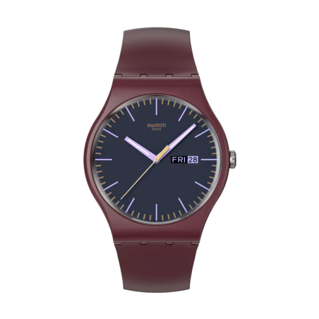 Reloj Swatch Burgundy Berry SO29R707