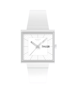 Reloj Swatch What IF...Allwhite? SO34W700