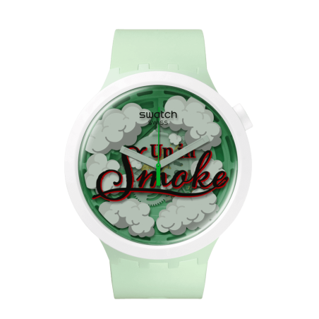 Reloj Swatch Up in Smoke SB03Z103