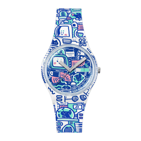 Reloj Swatch B-Bot SO28Z702