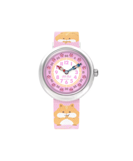 Reloj Flik Flak Cuddly Hamster FBNP235