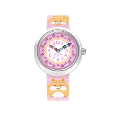 Reloj Flik Flak Cuddly Hamster FBNP235